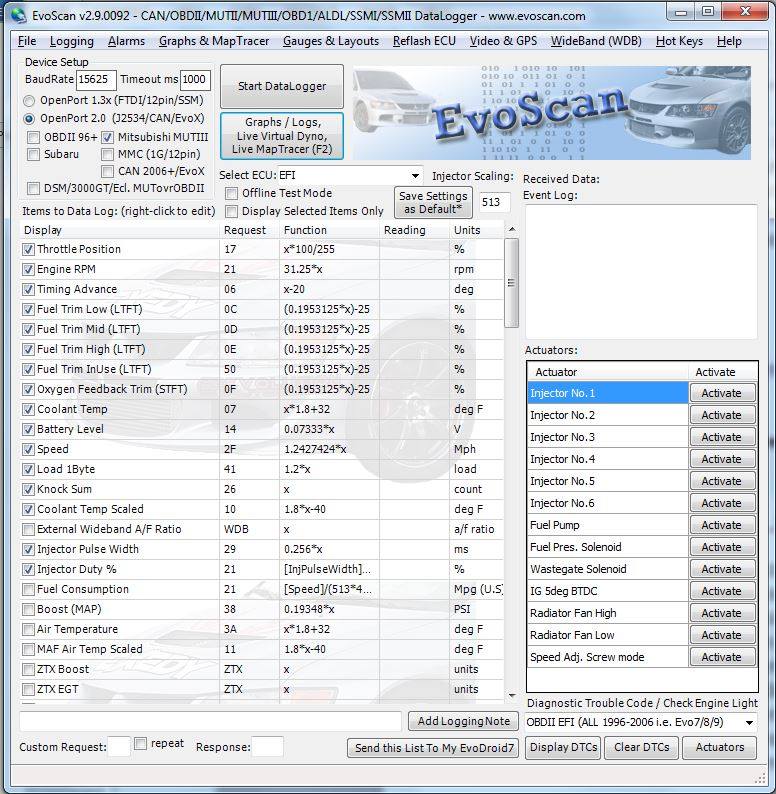 free evoscan 2.9 download